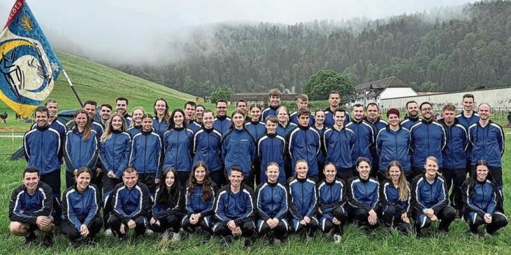 Der Turnverein Obfelden am KTF in Einsiedeln. (Bilder zvg)