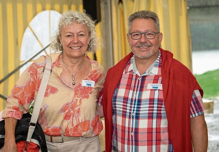 Anita und Andreas Häberling vom Restaurant Weingarten in Affoltern.