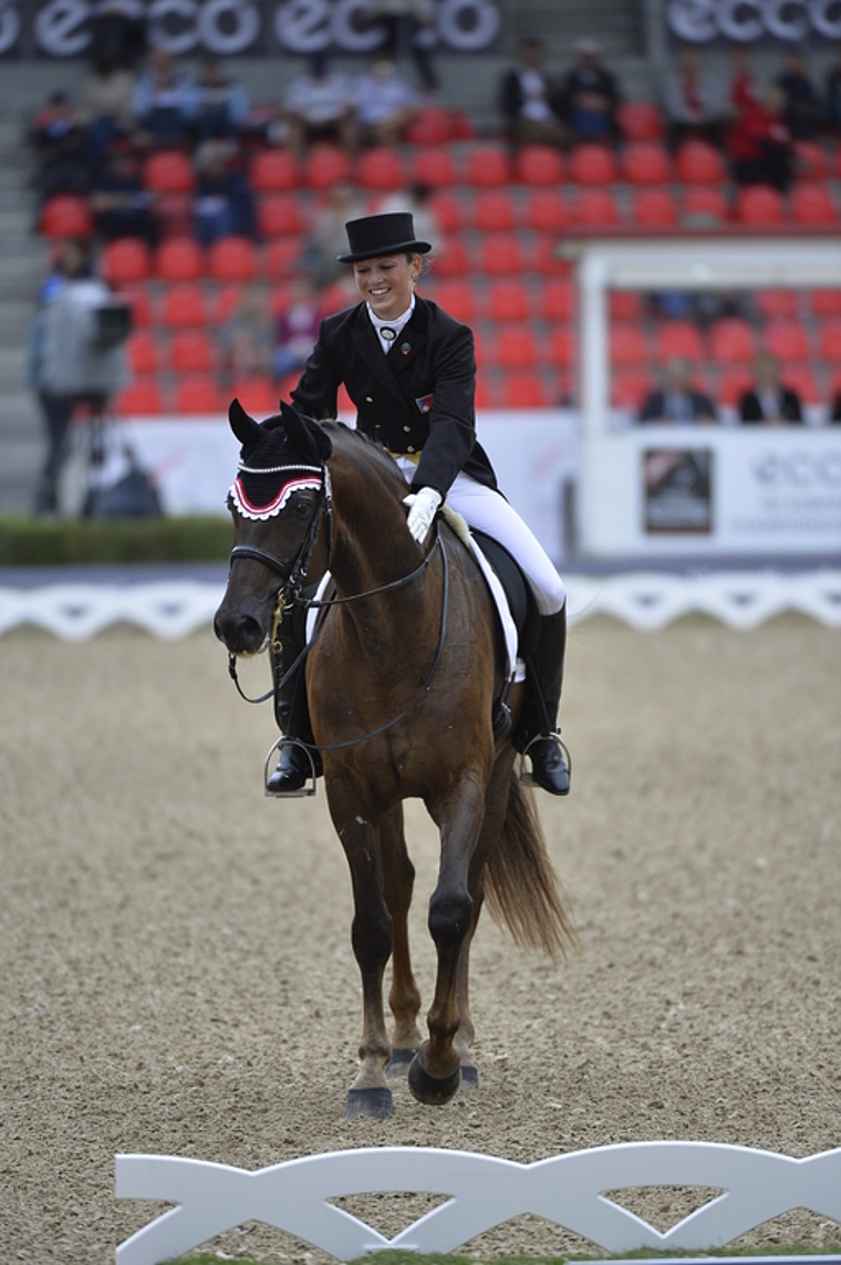 Carline Häcki mit Rigoletto Royal, Pferd des Jahres 2013. (Bild zvg.)