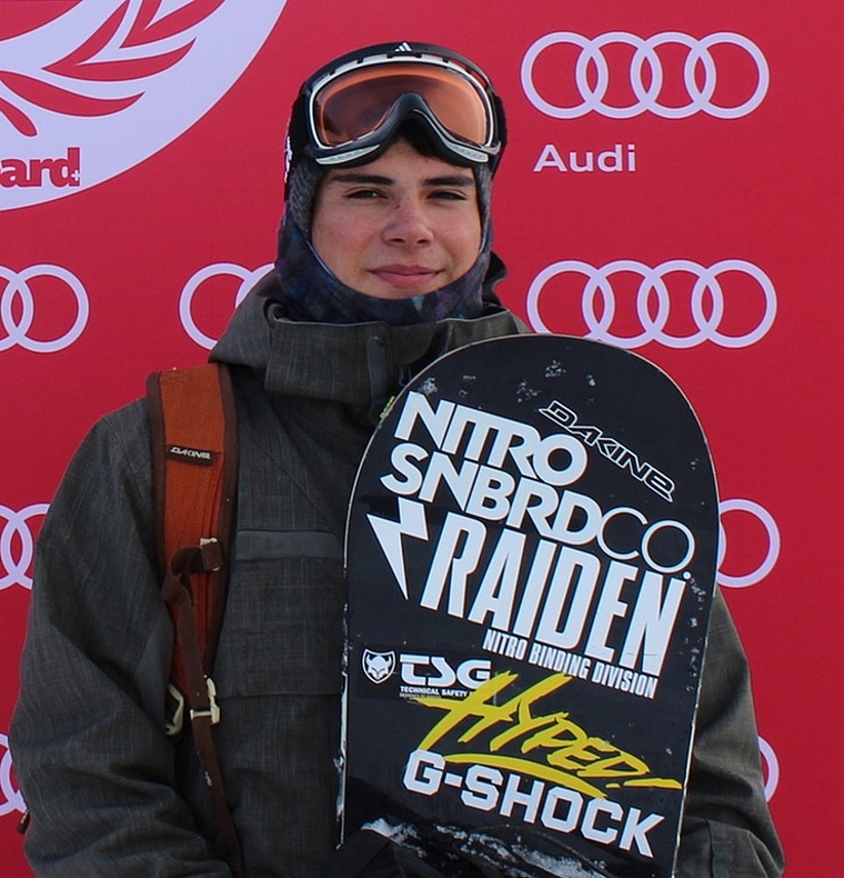 Halfpipe-Bronze: Lou Staub. (Bild zvg.)