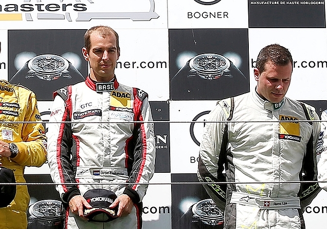 Das Podium, von links: Toni Seiler, Jerom Bleekemolen, Remo Lips, Lennart Marioneck. (Bilder zvg.)Schnell unterwegs auf dem Nürburgring: Corvette Z06.R von Callaway Competition.