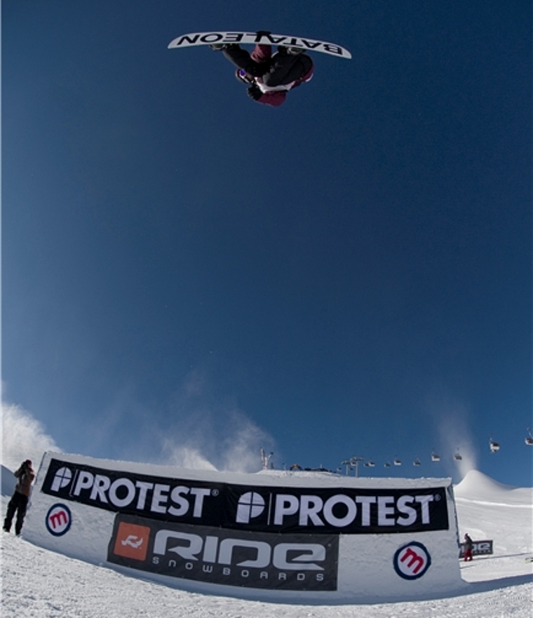 Joel Staub darf seine Tricks an der Weltmeisterschaft in Oslo zeigen. (Bild zvg.)
