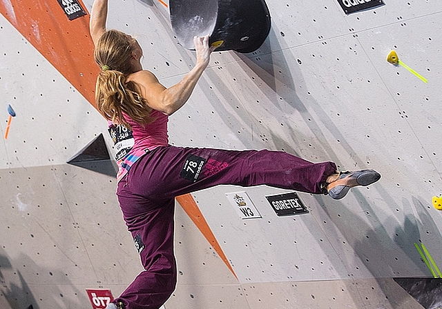 Petra Klingler ist erneut eine tolle Sportklettersaison gelungen. (Archivbild)