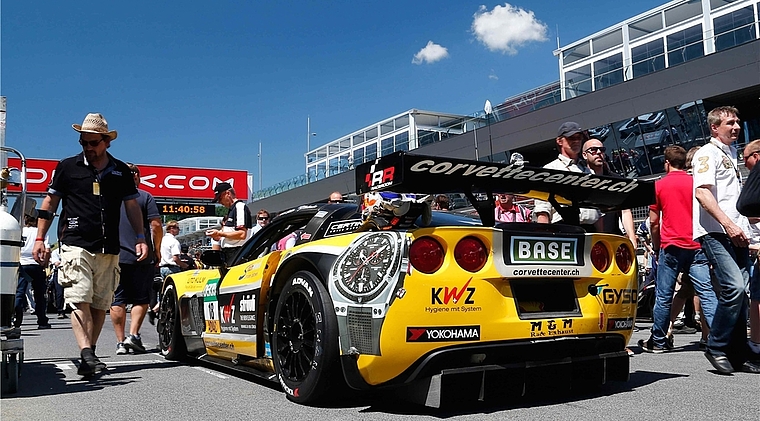 Die Corvette Z06.R GT3 zeigte sich auf dem Red Bull Ring in der Steiermark von ihrer besten Seite: Sieg für Toni Seiler in der Gentlemen-Wertung. (Bild zvg.)