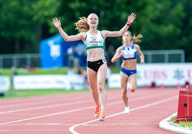 Der Aeugster Athletin gelang in Langenthal ein Exploit. Nun warten die U23-Europameisterschaften. (Bild athletix.ch)