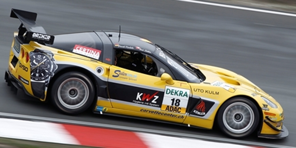 Corvette Z06.R von Callaway Competition in voller Fahrt.
