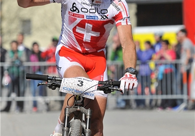 Schweizer Crosscountry-Meister Florian Vogel hat sich für den GP Osterhas am kommenden Samstag angemeldet. Mit welchen Ambitionen lässt er noch offen. (Bild Martin Platter)
