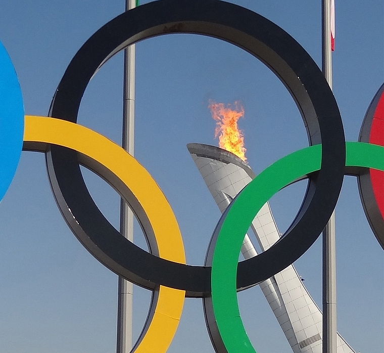 Bis Sonntag brannte das olympische Feuer in Sotschi. (Bild Hanspeter Isoz)