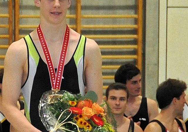 Stefan Meier, Schweizer Geräteturnmeister. (Bilder zvg.)
