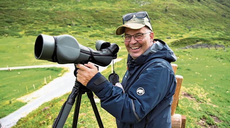 Gianni Gliott vom Natur- und Vogelschutzverein Bezirk Affoltern. (Bild zvg)