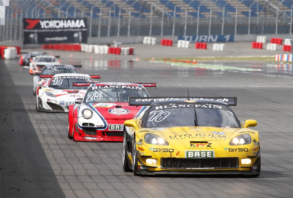 Die Callaway Competition-Corvette Z06.R GT3 fährt der Konkurrenz davon.
