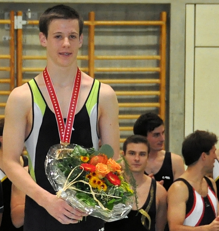 Stefan Meier, Schweizer Geräteturnmeister. (Bilder zvg.)
